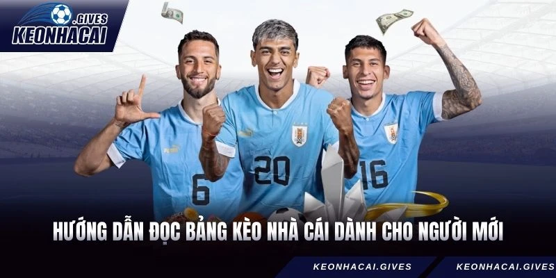 Hướng dẫn đọc bảng kèo nhà cái dành cho người mới