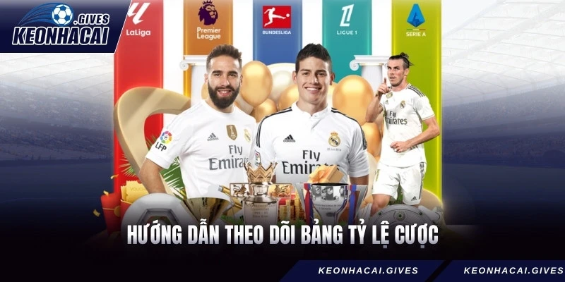 Hướng dẫn theo dõi bảng tỷ lệ cược